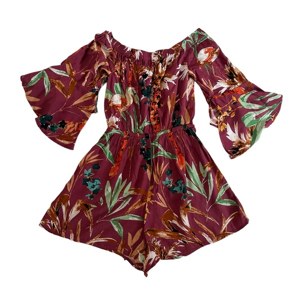 Express Tropical Romper size XS - Picture 5 of 15